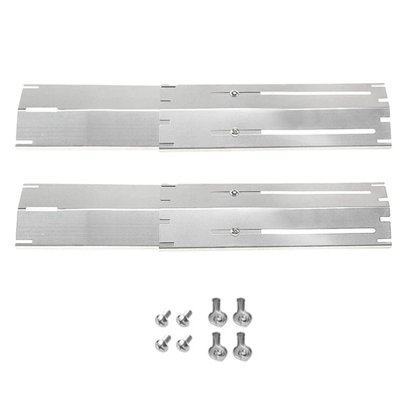 Adjustable Stainless Steel Heat Plate BBQ Gas Grill Replacement Set Outdoor Cooking Accessories Kit For Kitchen