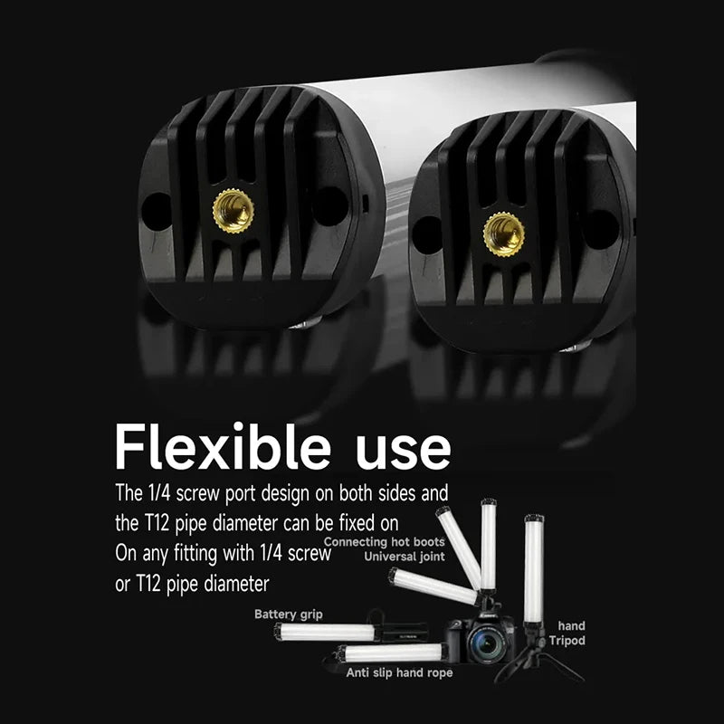 Xiaomi Handheld RGB Colorful Stick Light Handheld LED Light Wand 2500K-9000K Photography Studio Lamp For Video Vlog Fill Light