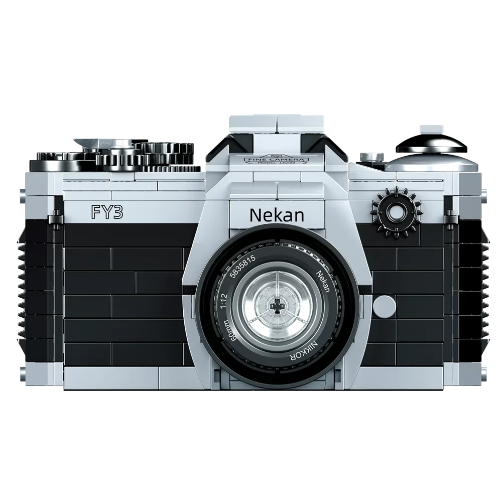 Doubuilt Retro Camera Building Blocks Model 400+pcs Movable Camera Projector Building Blocks Children Toys Furniture Ornaments