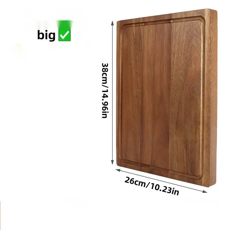 Wooden Cutting Boards Chopping Blocks Beech Walnut Cheese Cutting Board Butcher Block Meat Cutting Board For Kitchen Tools
