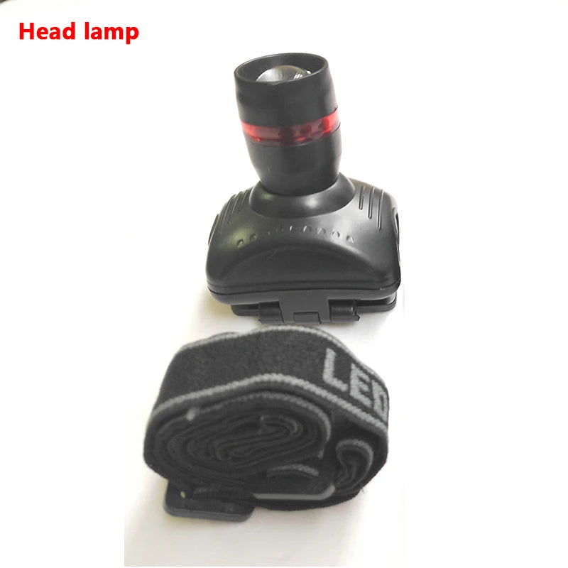 Waterproof Strong 2000Lumen XPE Q5 LED Rechargeable Lamp Headlight Riding Headlamp Flashlight Cap Hat Head Lamp Light