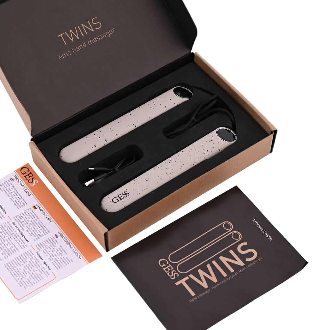 Twins EMS Hand Massager Muscle Stimulator Strength Training And Massage Machine For Hand Arm Toner