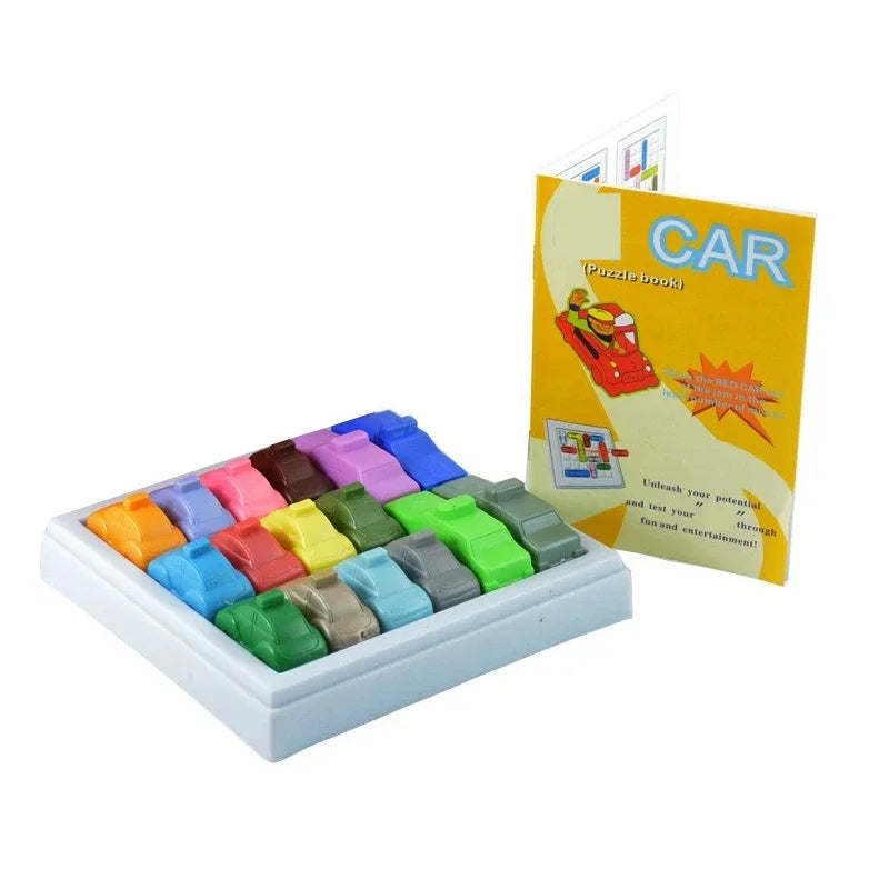 Space Rush Traffic Logic Game Educational Puzzle Car Board Games Cars Escape Gridlock Parking Lot For Kids Teen(random color)