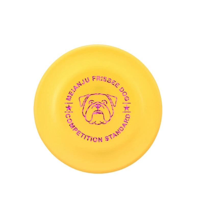 Standard Competition Pet Dog Flying Discs Funny Dog Toy Training Flying Discs Interactive Bite Resistant Silica Gel Soft Toys