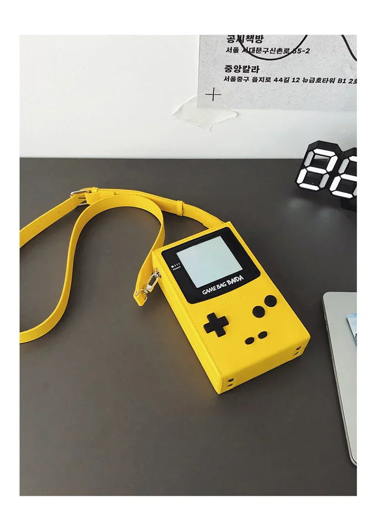 PU Game Design Creative Crossbody Bag Niche Versatile 2025 Hot Sale Ladies Bags Commuting Zipper Women's Crossbody Bag