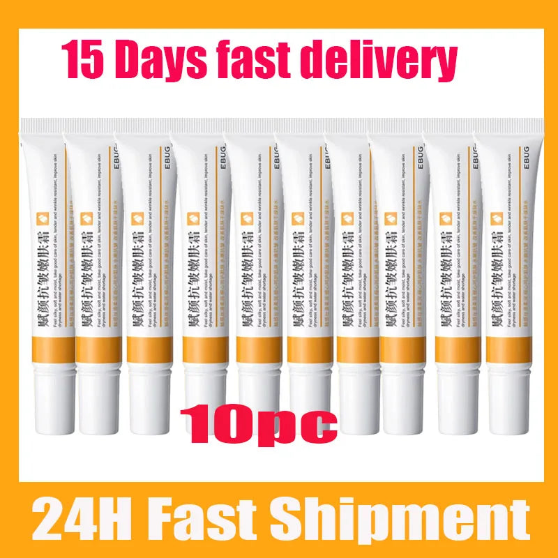 Six Peptide Facial Anti Wrinkle Cream Lifts Tightens Skin Reduces Fine Lines Brighten Skin Korean Skincare Products