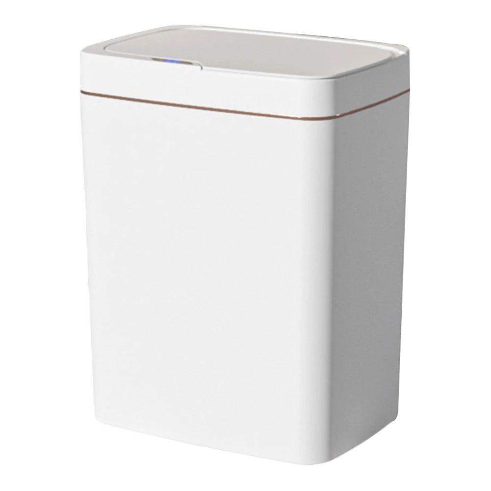 15/18L Smart Sensor Trash Can Bedroom Kitchen Garbage Tin Auto Motion Sensor Bathroom Toilet Garbage Bin Touchless Rubbish Can