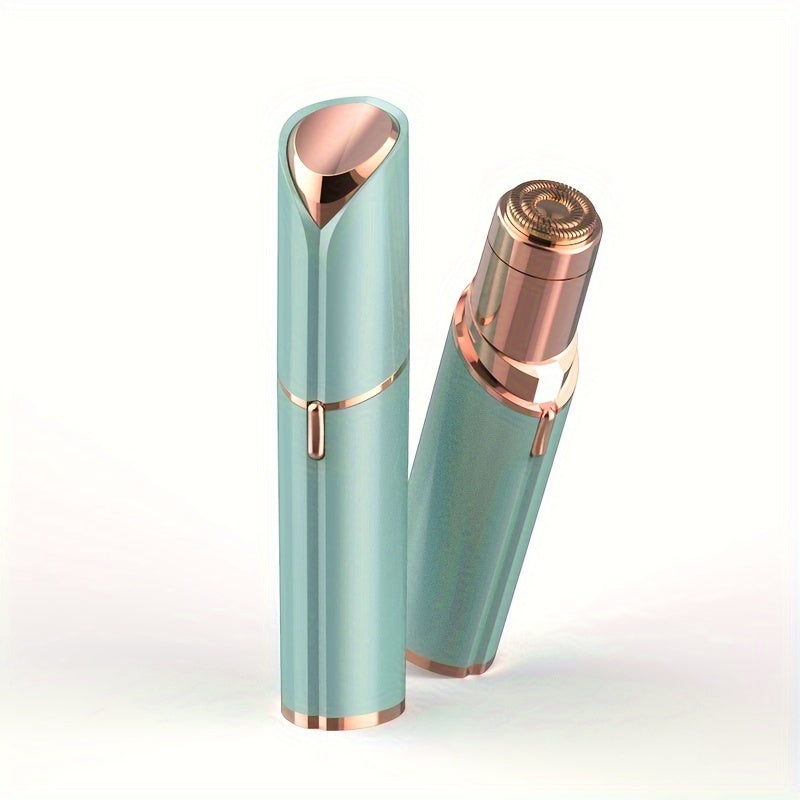 [مزيل شعر الوجه بدون ألم] جهاز إزالة شعر الوجه بدون ألم للنساء من كوندوروما | لاسلكي، يعمل ببطارية AA (غير متضمنة)، لمسة نهائية معدنية أنيقة - للوجه، الشفة العليا، الذقن، خط البكيني - سهل السفر، تصميم أنيق، صغير