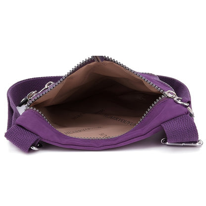 حقيبة نسائية صغيرة كاجوال خفيفة الوزن للسفر، محفظة نقود صغيرة من قماش النايلون