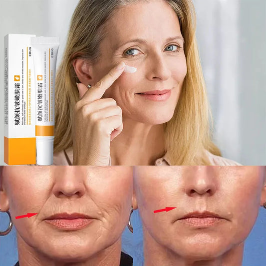 Six Peptide Facial Anti Wrinkle Cream Lifts Tightens Skin Reduces Fine Lines Brighten Skin Korean Skincare Products