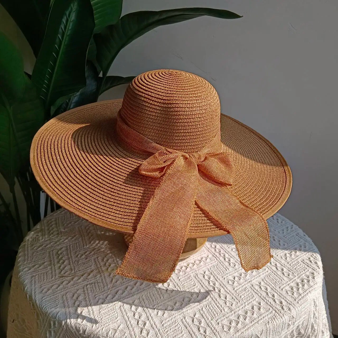 Summer straw hat 2025 large brim outdoor sun protection sun hat travel vacation foldable beach hat  sombrero para sol mujer