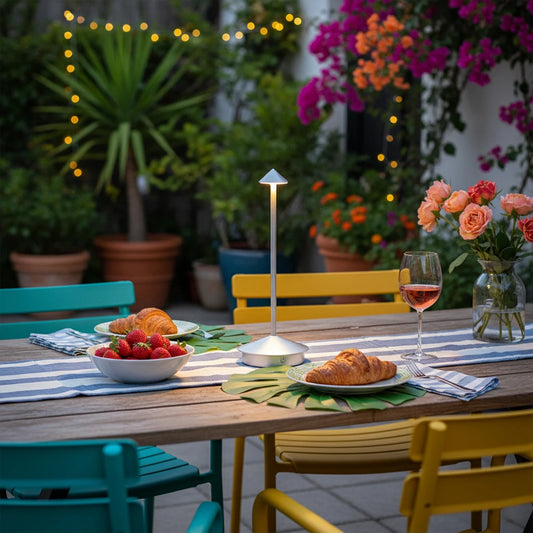 Type-C Rechargeable Table Lamp Creative Dining Touch Led Hotel Bar Coffee Pina pro Table Lamp Lampada Da Tavolo Decorative Lamp