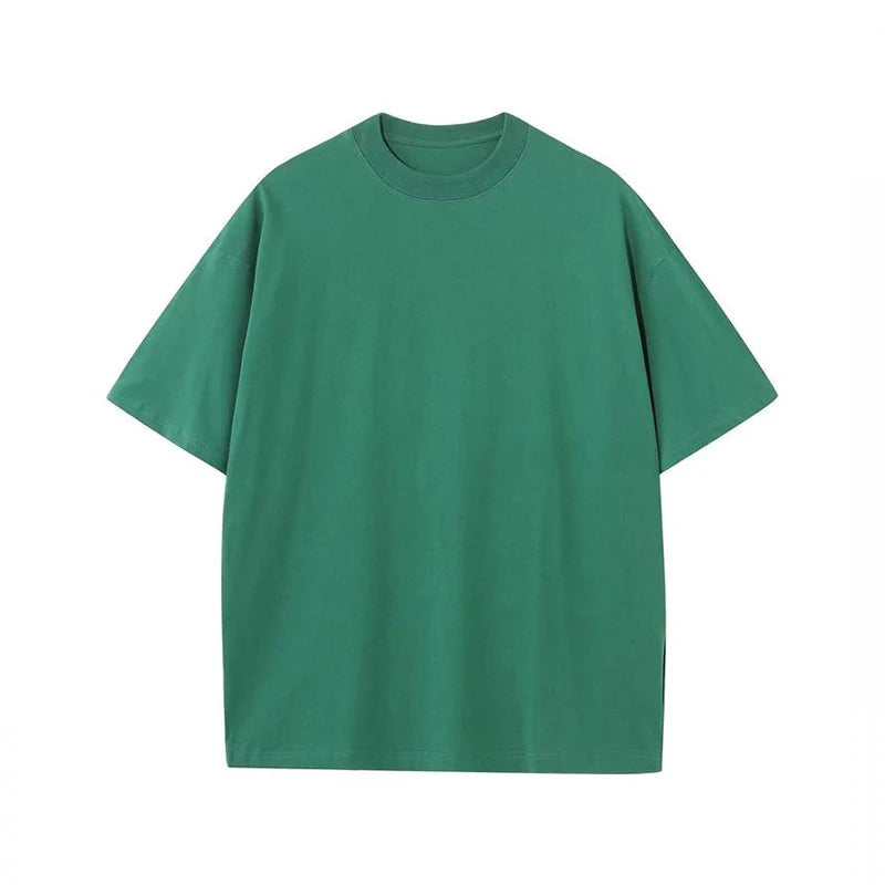 Blank Cotton Pattern Men'S T-Shirt Accept Customized Oversized Heavy Cotton Men Boxy Custom T Shirt 300 Gsm Your Own Brand