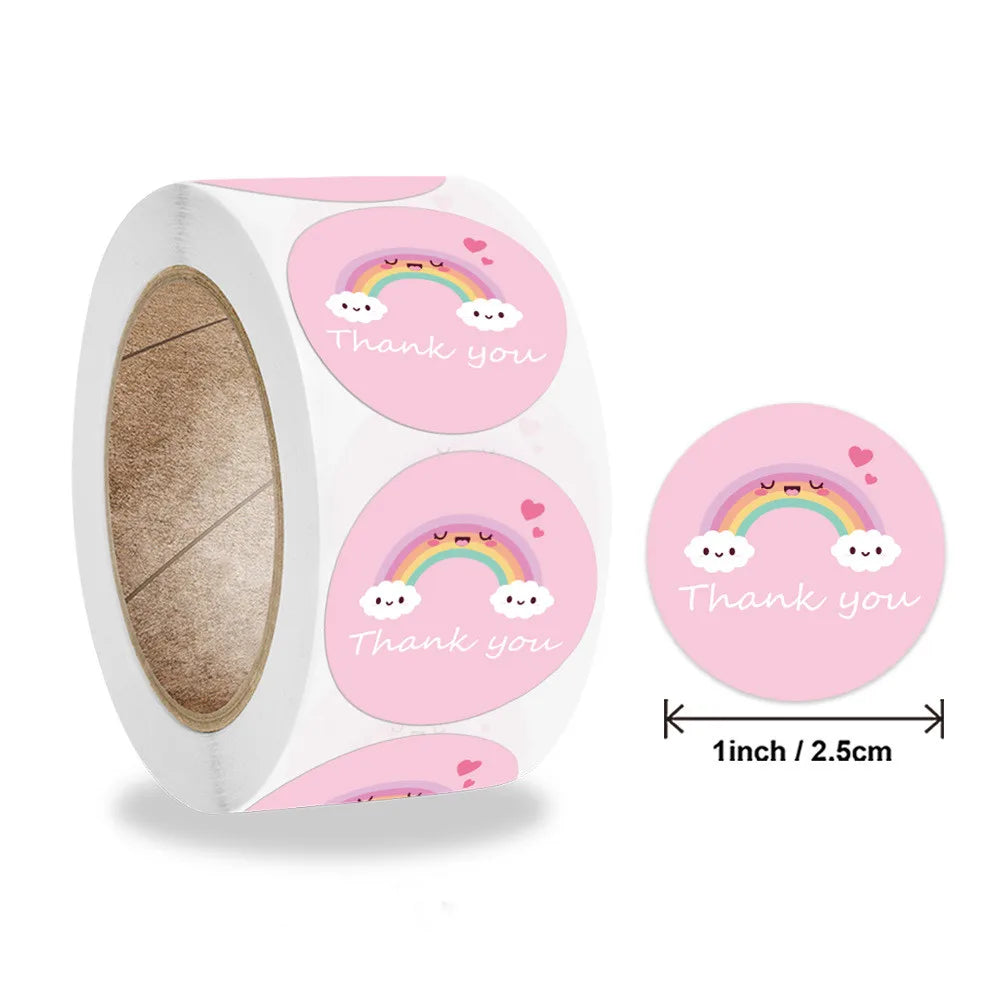 Smile Face Sticker 500 Pcs/roll For Kids Reward Sticker Yellow Dots Labels Happy Smile Face Expression Sticker Kids Toys