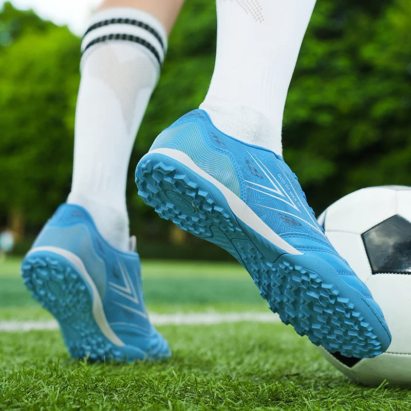 SAIFEINU Advanced Football Boots Lightweight Soccer Cleats High-traction Turf Futbol Shoes