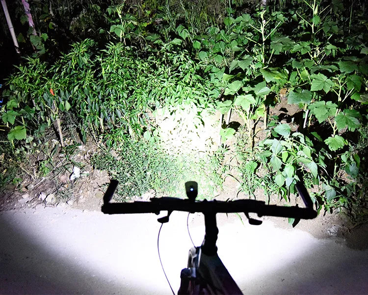USB Rechargeable 300 Lumens Bicycle Headlight MTB Bike Lights for Night Riding Battery Powered