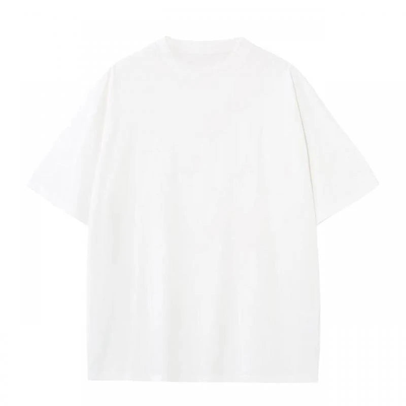 Blank Cotton Pattern Men'S T-Shirt Accept Customized Oversized Heavy Cotton Men Boxy Custom T Shirt 300 Gsm Your Own Brand