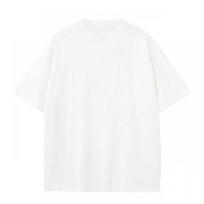 Blank Cotton Pattern Men'S T-Shirt Accept Customized Oversized Heavy Cotton Men Boxy Custom T Shirt 300 Gsm Your Own Brand