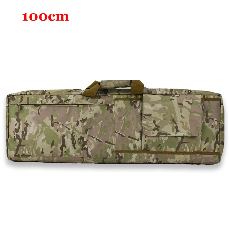 85CM 100CM Military Tactical Rifle Outdoor Hunting Air Gunner Carrying Case Backpack Gun Cover, Gun Protection Bag