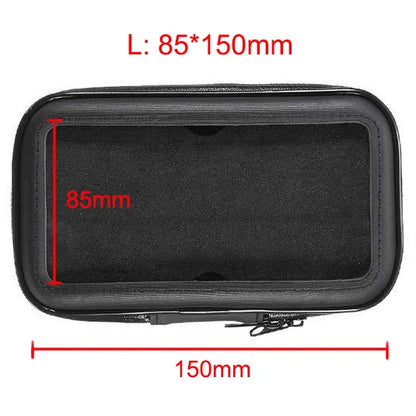 Waterproof Bicycle Cell Phone Holder Motorcycle Handlebar Bag Case for iPhone 15 14 Pro Max Bike Phone Mount for Samsung Xiaomi