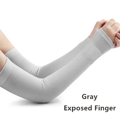 1 Pair Men Women Cycling Arm Sleeve Running Bicycle Cycling cuff Sun Protection Cuff Cover Protective Anti-sweat Arm Warmers