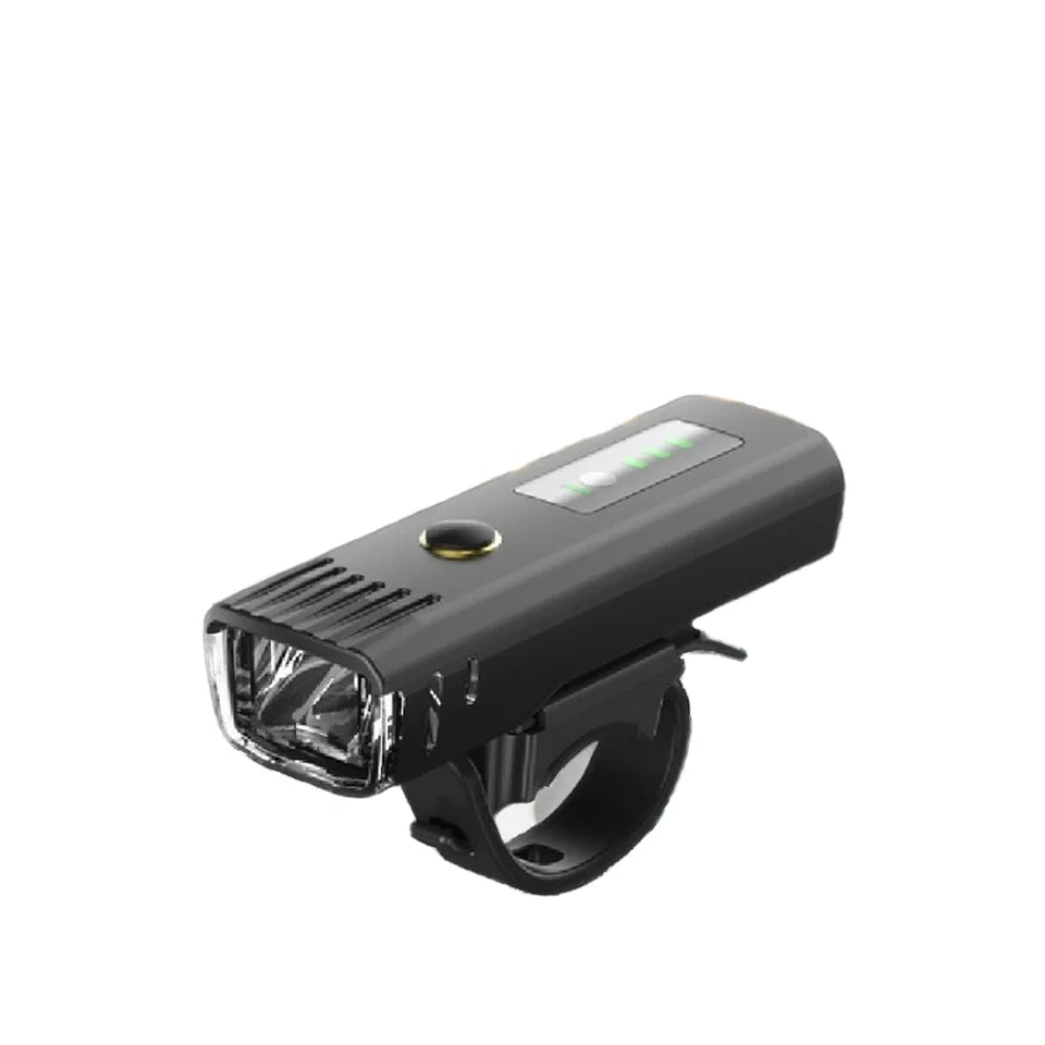 USB Rechargeable 300 Lumens Bicycle Headlight MTB Bike Lights for Night Riding Battery Powered
