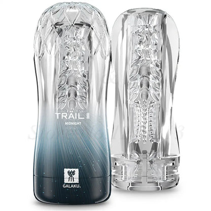 Soft Pussy Aircraft Cup Transparent Vagina Adult Endurance Exercise Vacuum Pocket Spiral Sucking Male Masturbators Toys for Men