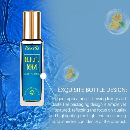 Roxelis Marine Wood Luxury Eau De Toilette Portable Lasting Fragrance Fresh And Elegant Niche Natural Fragrance