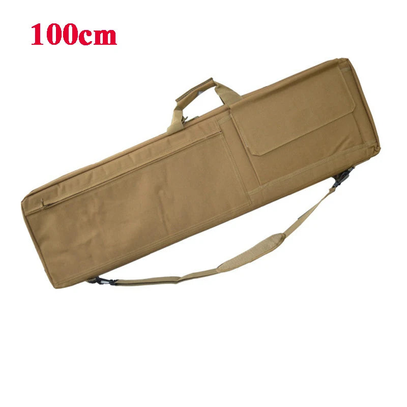 85CM 100CM Military Tactical Rifle Outdoor Hunting Air Gunner Carrying Case Backpack Gun Cover, Gun Protection Bag