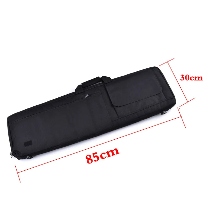85CM 100CM Military Tactical Rifle Outdoor Hunting Air Gunner Carrying Case Backpack Gun Cover, Gun Protection Bag