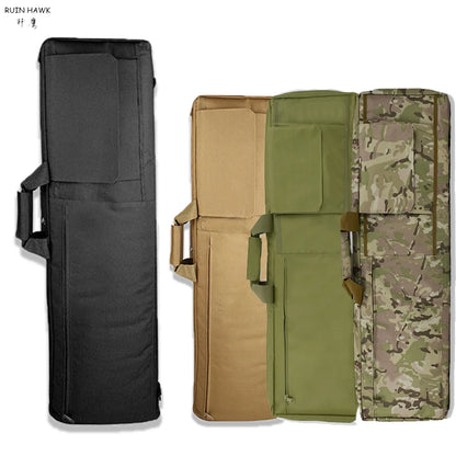 85CM 100CM Military Tactical Rifle Outdoor Hunting Air Gunner Carrying Case Backpack Gun Cover, Gun Protection Bag