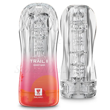 Soft Pussy Aircraft Cup Transparent Vagina Adult Endurance Exercise Vacuum Pocket Spiral Sucking Male Masturbators Toys for Men