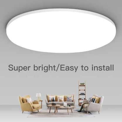 Super Bright Ceiling Light LED 15-50W Indoor Lustre Panel Lamp Kitchen Bedroom Living Room Decor Modern 220V Ceiling Chandelier