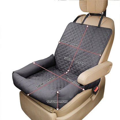 1PC Pet Dog Car Seat Cover Carry Cat Puppy Bag Car Waterproof Dogs Basket Pet Carriers Anti-dirty Travel Folding Hammock Dog Bed