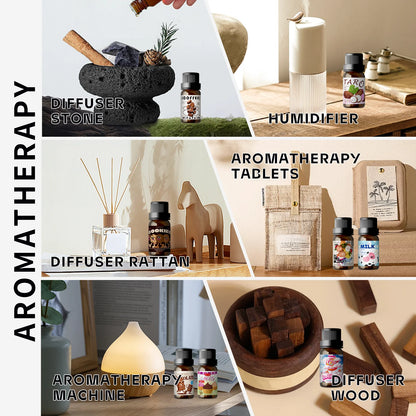 17type Gourmet Essential Oils Vanilla Coconut Coffee Chocolate For Diffusers Candles Making Gifts For Women Perfume Skincare