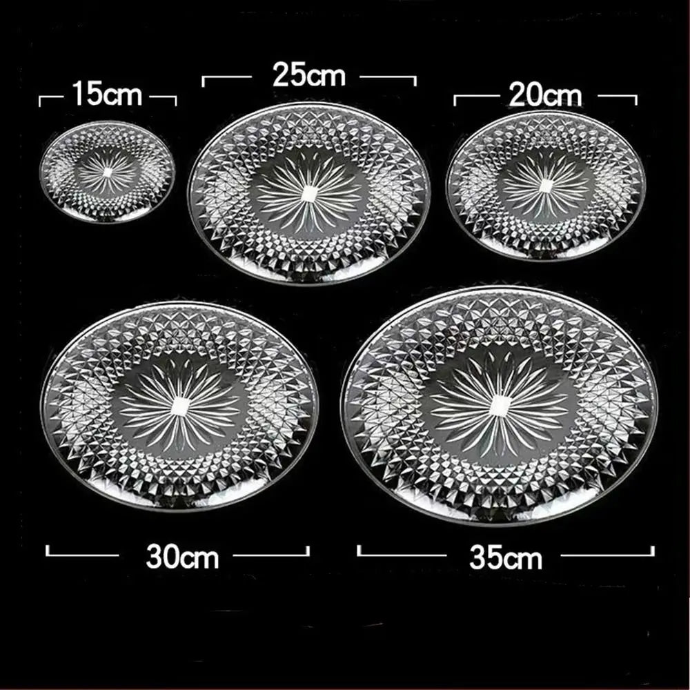 With Lid Save Space Afternoon Tea For Ktv Kitchen Supplies Baking Cakes Dessert Plate Tray Stand Food Sampling Tray Fruit Plate