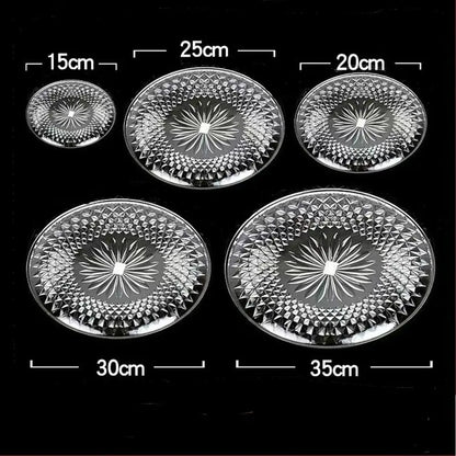 With Lid Save Space Afternoon Tea For Ktv Kitchen Supplies Baking Cakes Dessert Plate Tray Stand Food Sampling Tray Fruit Plate