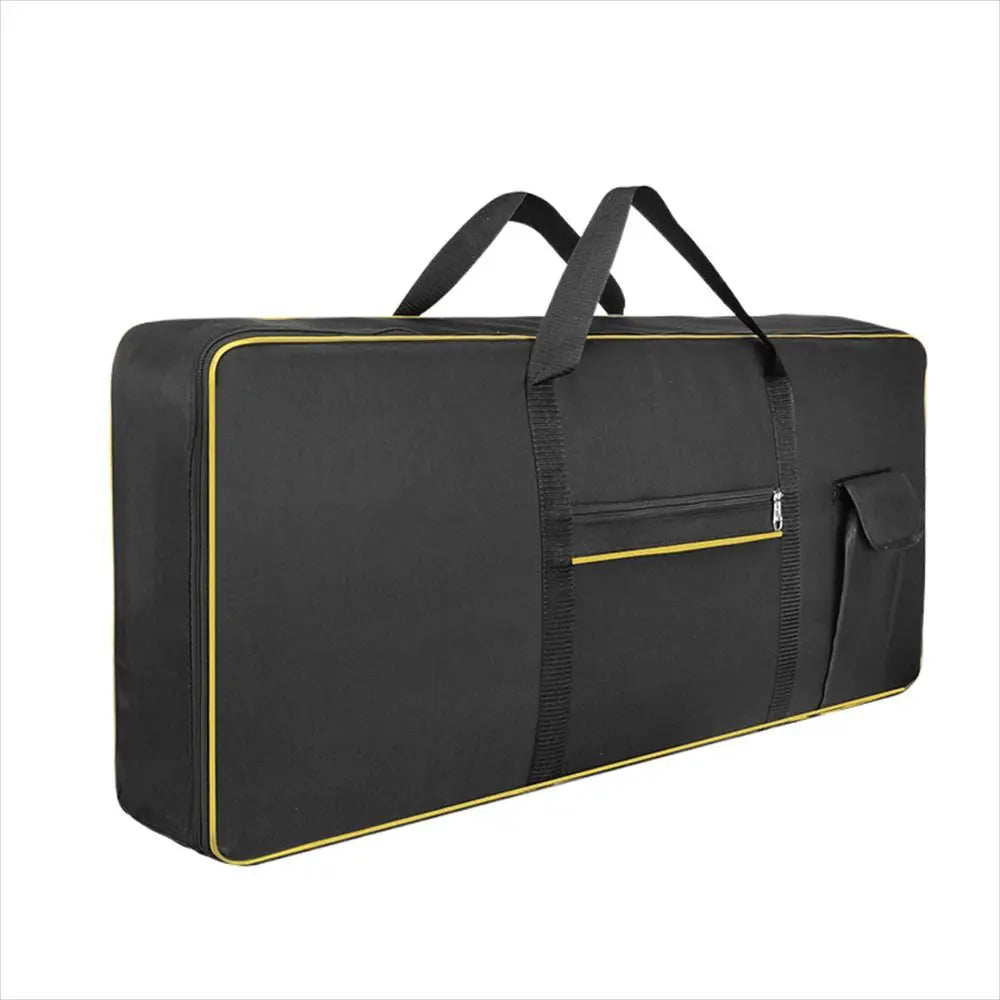 61/76/88 Key Keyboard Bag Waterproof Anti Shock Instrument Keyboard Case 600D Oxford Cotton Padded Piano Storage Bag Carring Box