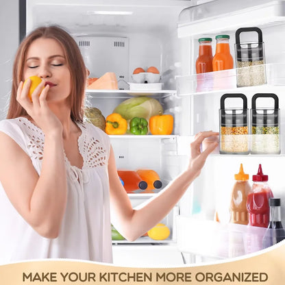 Vacuum Transparent Coffee Bean Storage Tank High Quality Storage Tank Suitable For Kitchen And Home Seal Exhaust And Freshness