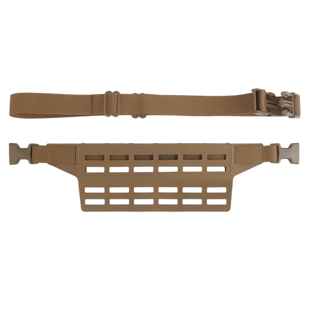 Tactical Molle Belt  Plate for Shoulder Bag Fanny Pack Adapter Panel Magazine Pouch Modular MOLLE  Hunting Chest Rig Gear