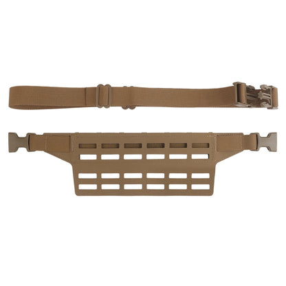 Tactical Molle Belt  Plate for Shoulder Bag Fanny Pack Adapter Panel Magazine Pouch Modular MOLLE  Hunting Chest Rig Gear