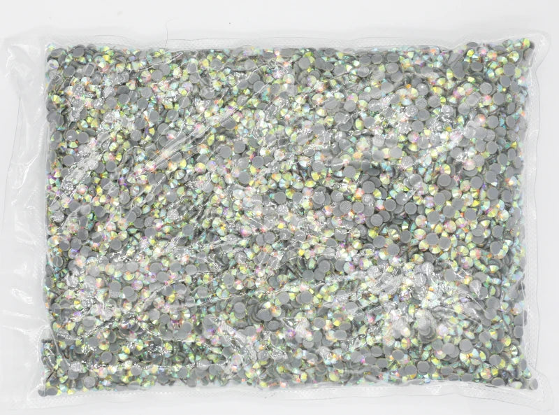 SS6-SS30 Bulk Bag Wholesale Top Quality Better DMC Hotfix Rhinestones Crystal Hot Fix Rhinestone Garment