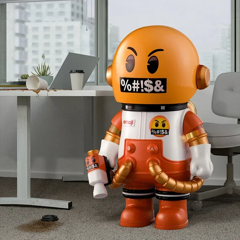 POP MART MEGA SPACE MOLLY 100% X Emoji Series Blind Box Guess Bag Desktop Decoration Cute Model Gift Girl Blind Bag Toys Anime