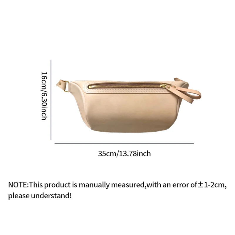 YOMDID 9PCS Handmade Leather Chest Bag Crossbody Backpack Making Sewing Pattern Kraft Template DIY Purse Making Kraft Stencil