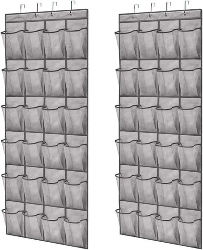 1Pcs Storage Hanging Organizers Foldable Storage Bag Shoes Organizer Toys 35 Large Mesh Bags Clothing Wardrobe Home Organization