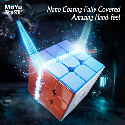 [JudyCube] Moyu Weilong WRM V9 Ball-Core UV 3X3 Magnetic Magic Speed Cube Fidget Toys Moyu Weilong V9 Maglev Cubo Magico Puzzle