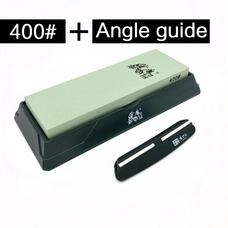 TAIDEA Sharpening Stone Knife sharpener Whetstone Angle guide Kitchen knife Sharpener white Alundum Fast 240-8000grit
