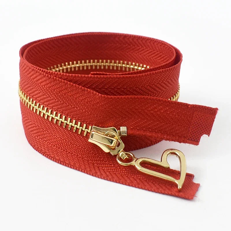 3Pcs Meetee 3# Metal Zippers Bag Zipper Closure 15-70cm Jacket Purse Easy Repair Zips Open/Close-End Coat Zip Sewing Accessories