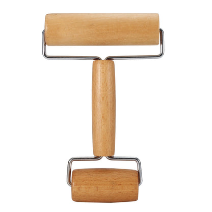 Wooden Pastry Dough Roller Easy To Use Smooth Baking Roller For Rolling Out Even Crusts/Pizza Crusts / Other Baking Tools
