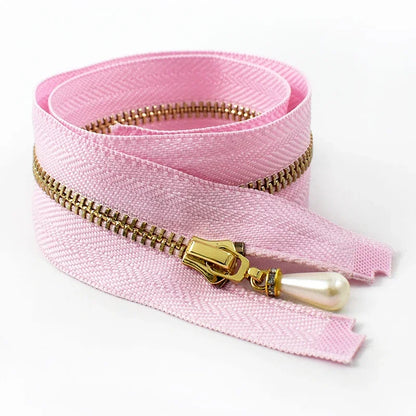 3Pcs Meetee 3# Metal Zippers Bag Zipper Closure 15-70cm Jacket Purse Easy Repair Zips Open/Close-End Coat Zip Sewing Accessories